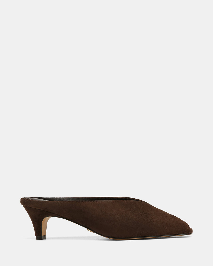 Eden Low Heels Espresso Leather