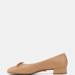 Eve Casual Flats Nude Leather