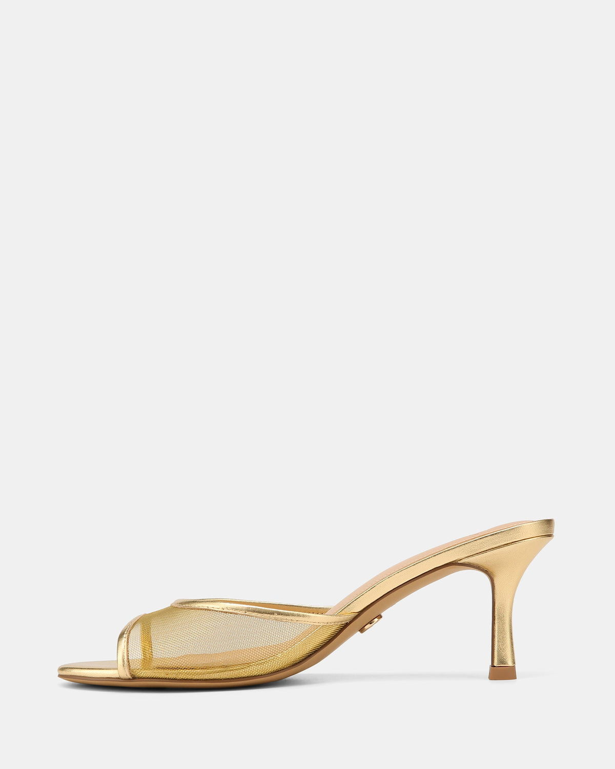 Gem Low Sandals Gold Mesh/Leather