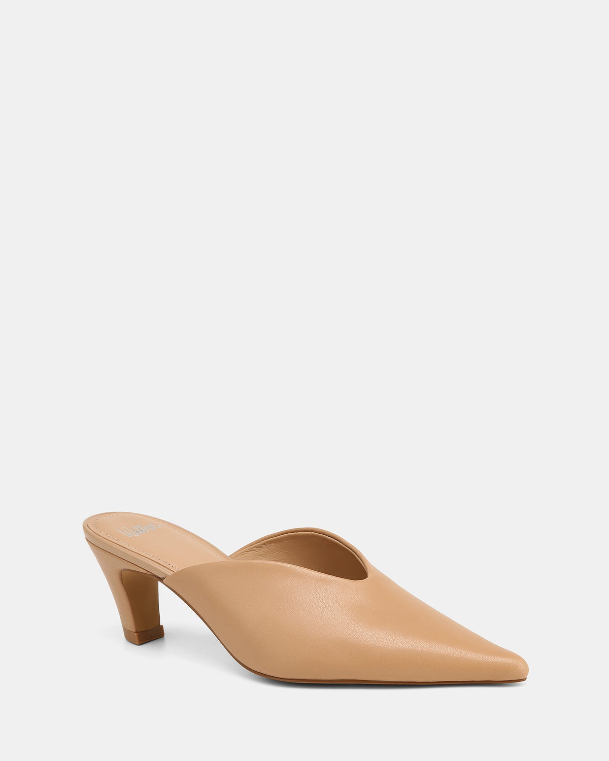 Gilly Low Heels Blush Leather