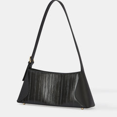Haven Shoulder Bag Black Leather