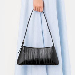Haven Shoulder Bag Black Leather