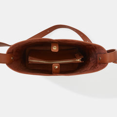 Hayes Cross Body Bag Tan Leather