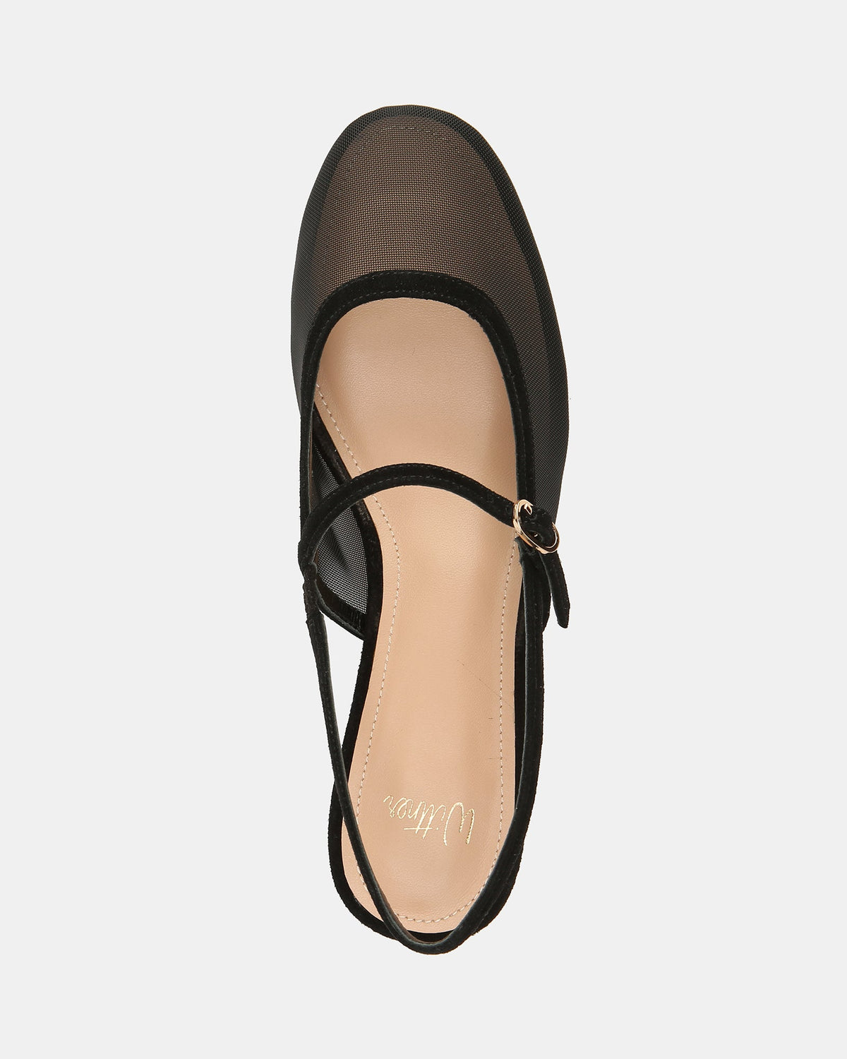 Jett Mid Heels Black Mesh/Leather