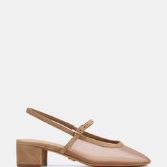 Jett Mid Heels Oyster Mesh/Leather