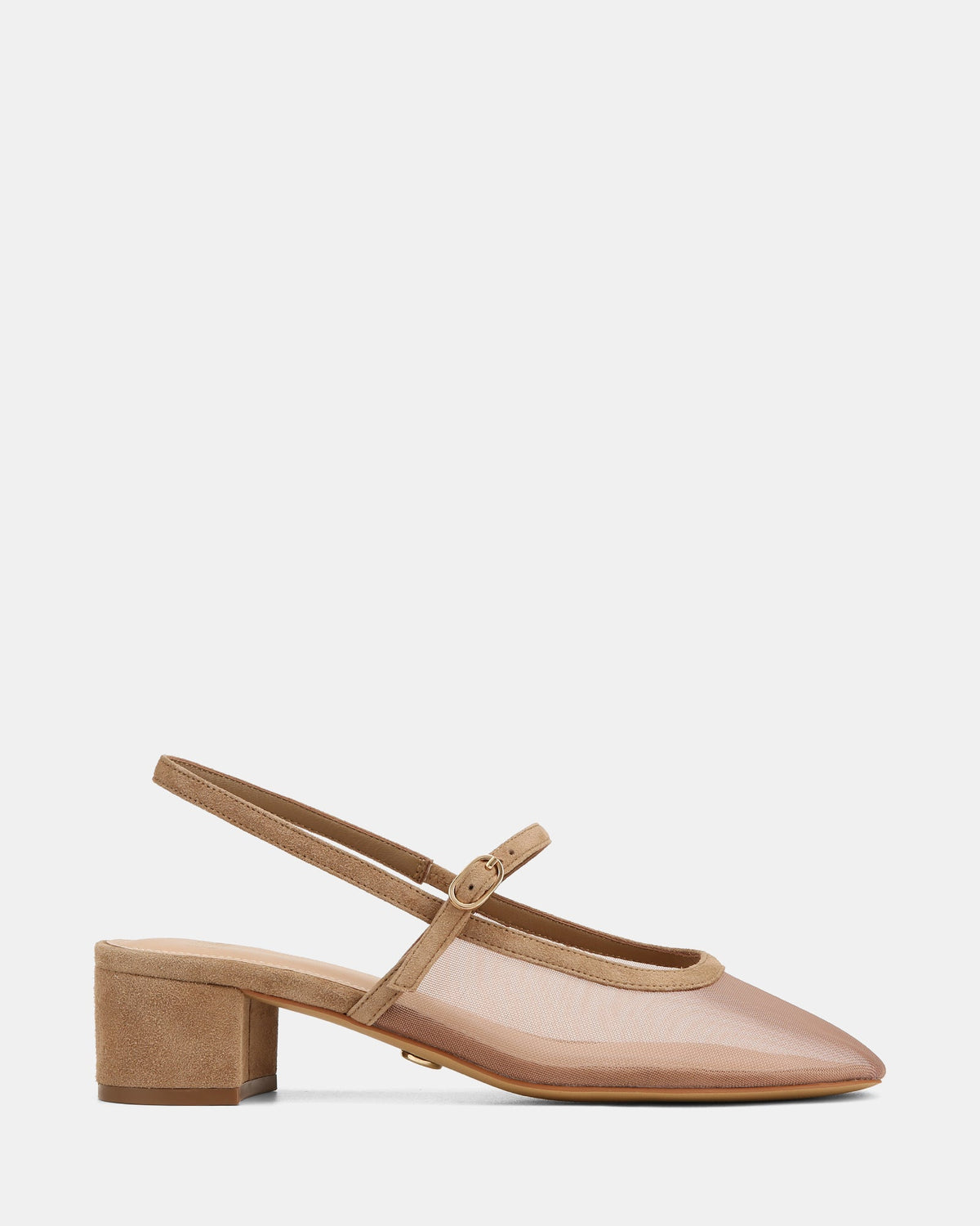 Jett Mid Heels Oyster Mesh/Leather