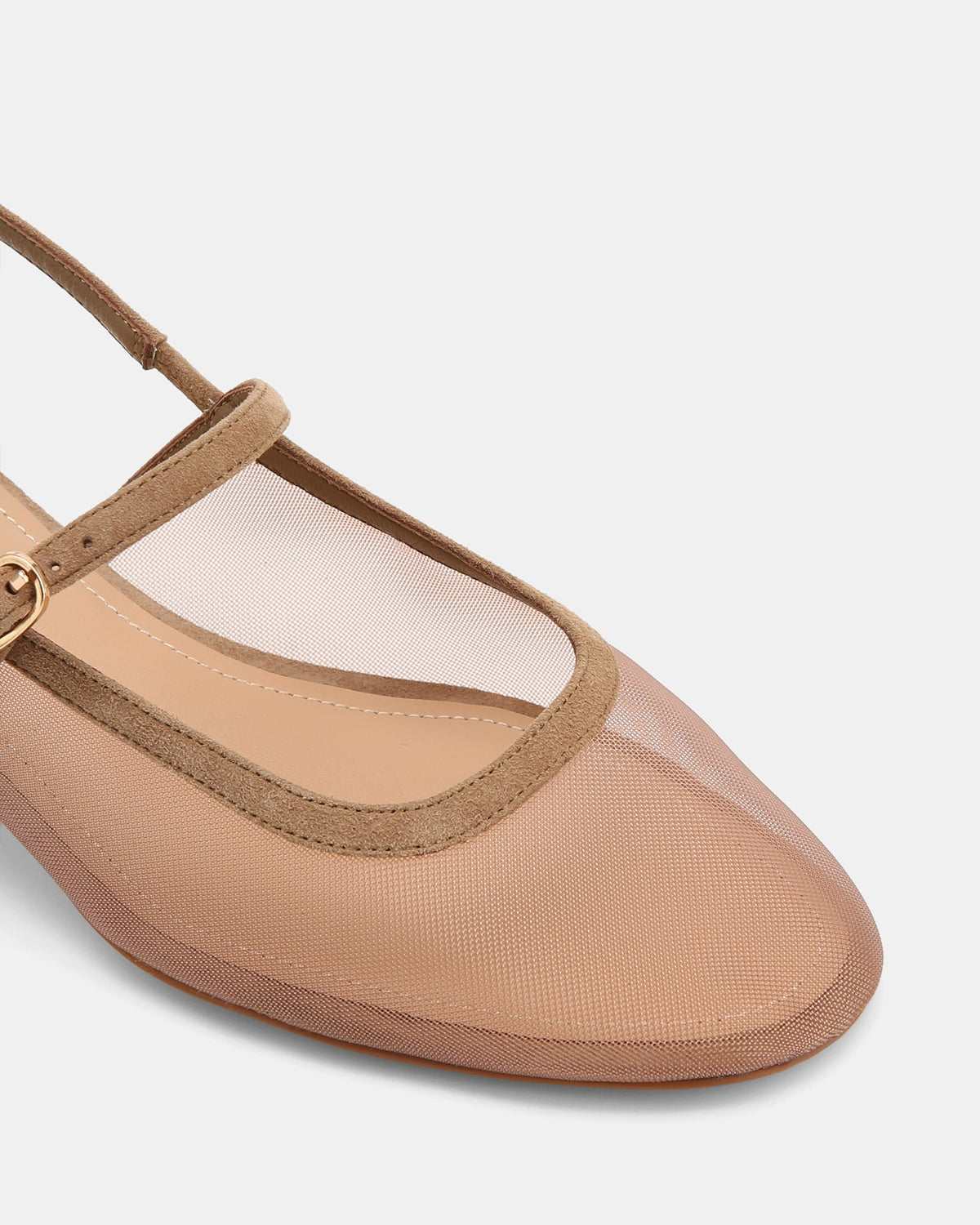 Jett Mid Heels Oyster Mesh/Leather