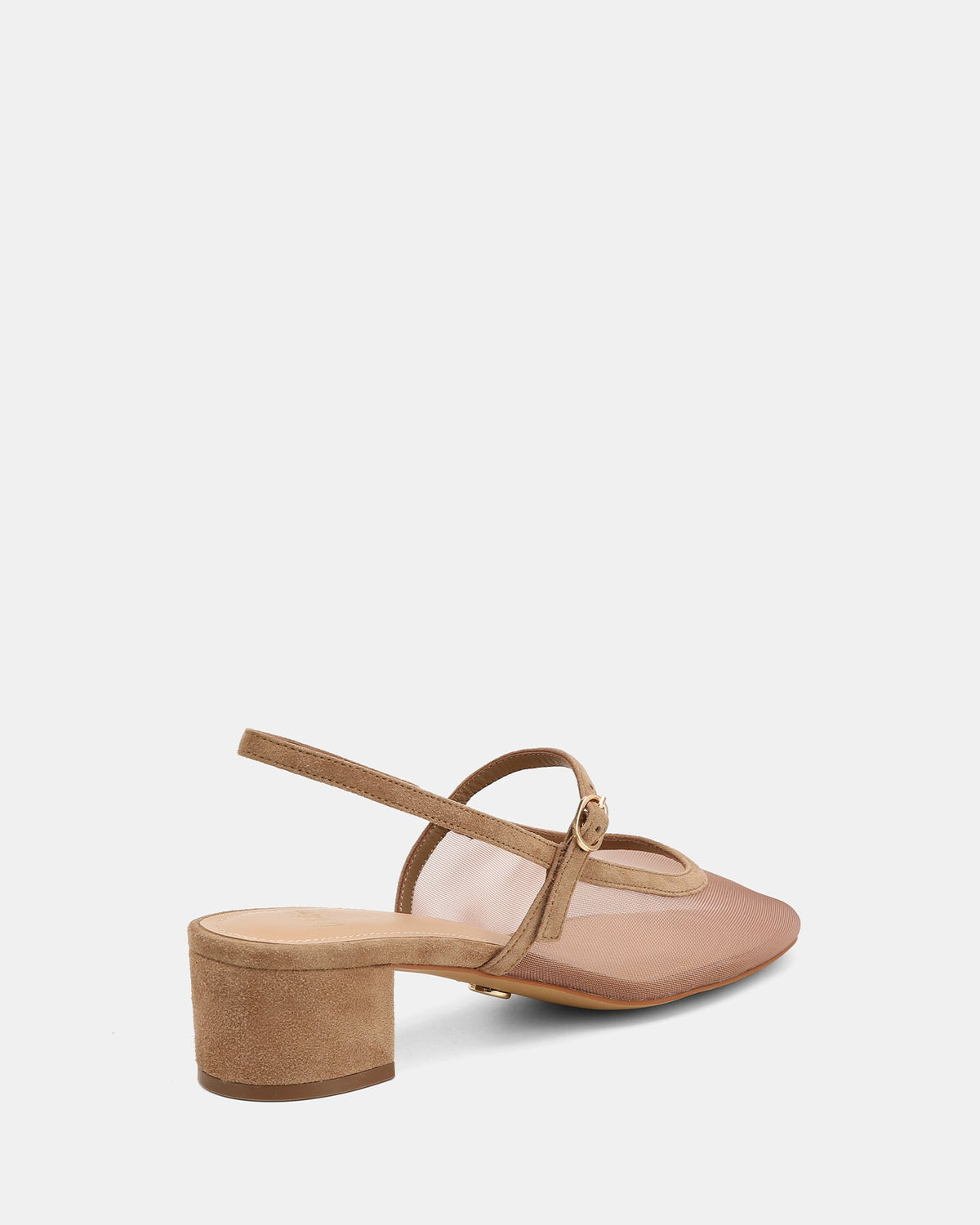 Jett Mid Heels Oyster Mesh/Leather