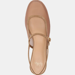 Jett Mid Heels Oyster Mesh/Leather