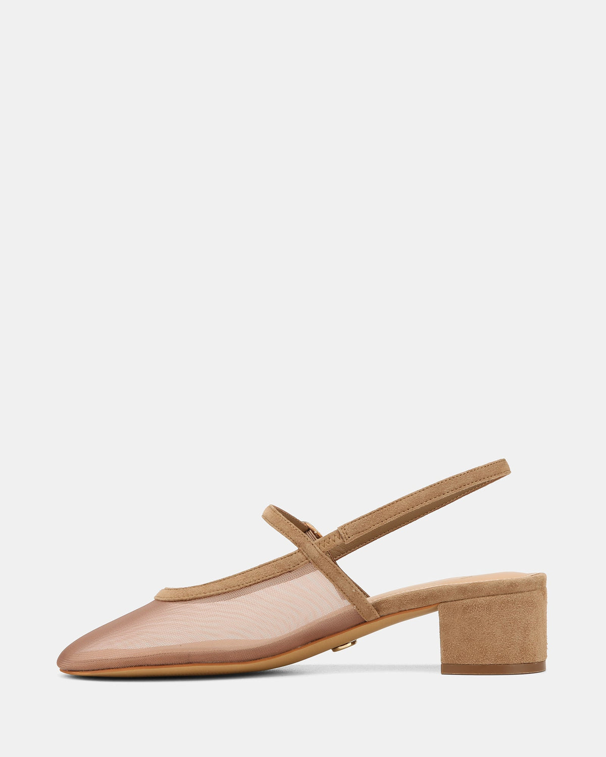 Jett Mid Heels Oyster Mesh/Leather