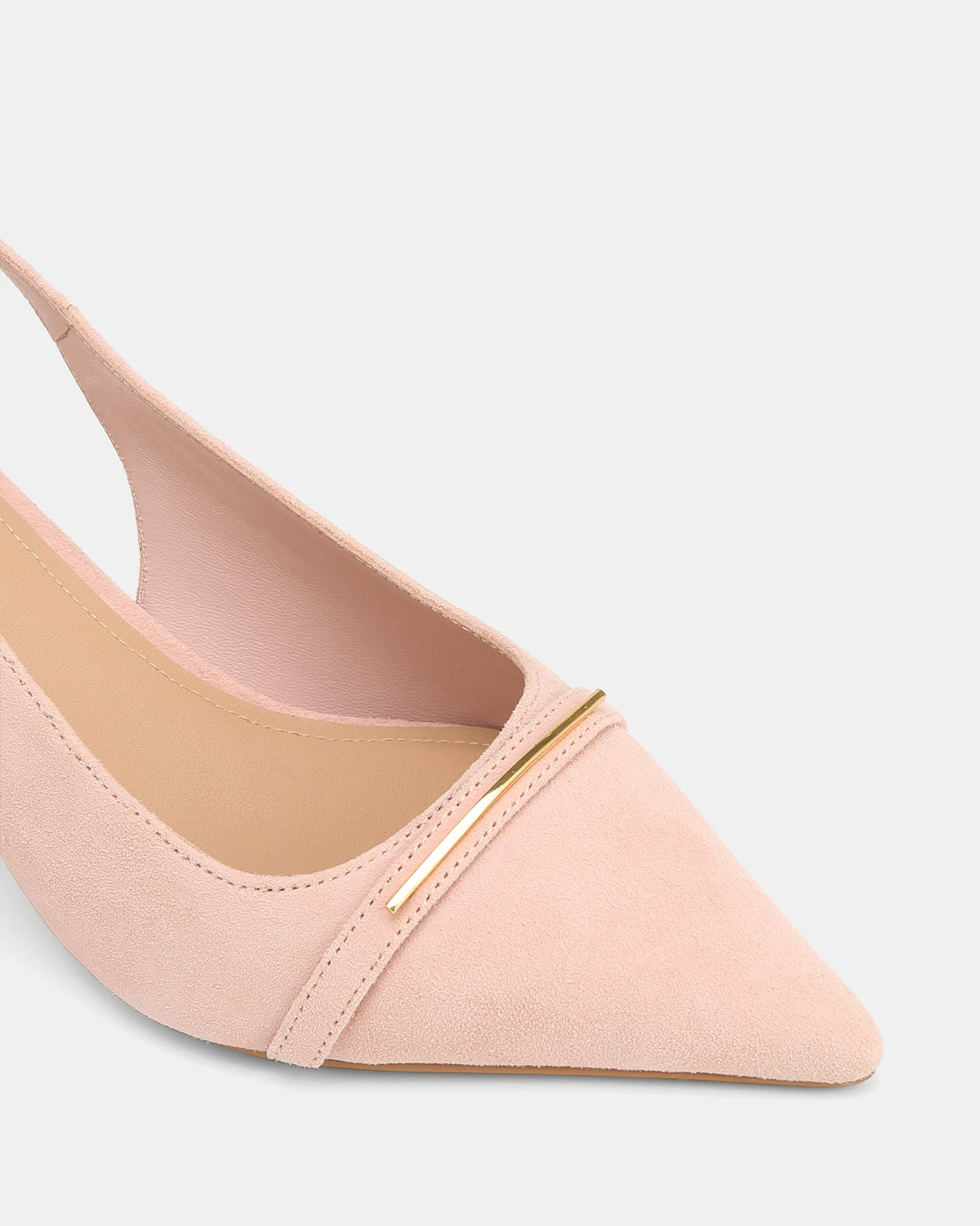 Luca Mid Heels Pink Suede