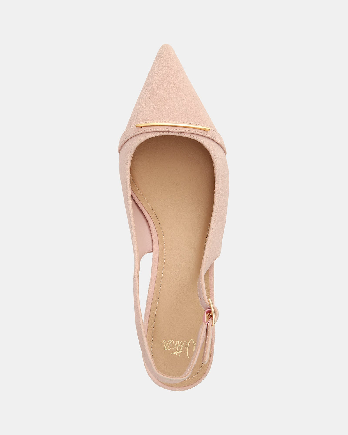 Luca Mid Heels Pink Suede