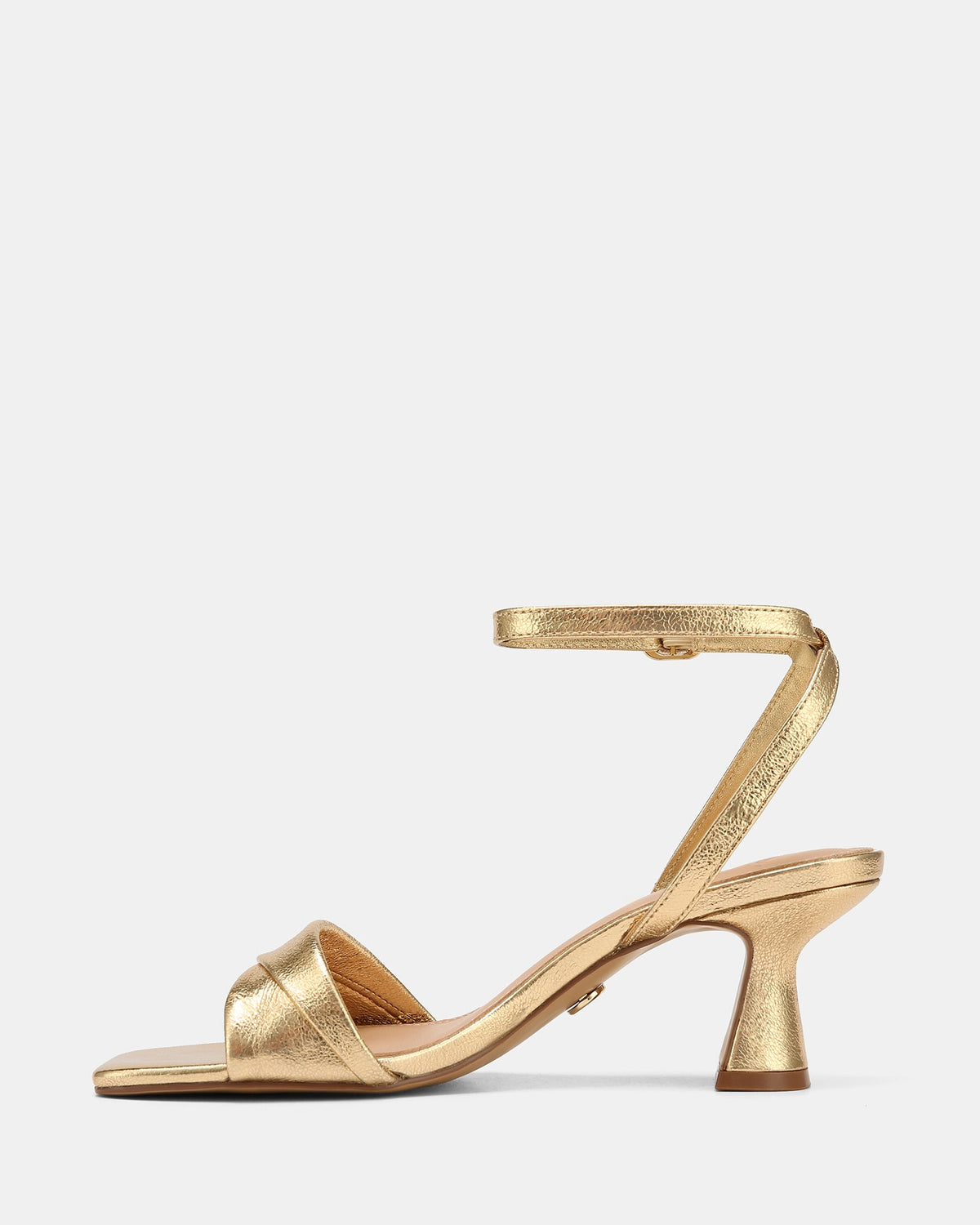 Martina Mid Sandals Gold Metallic Leather