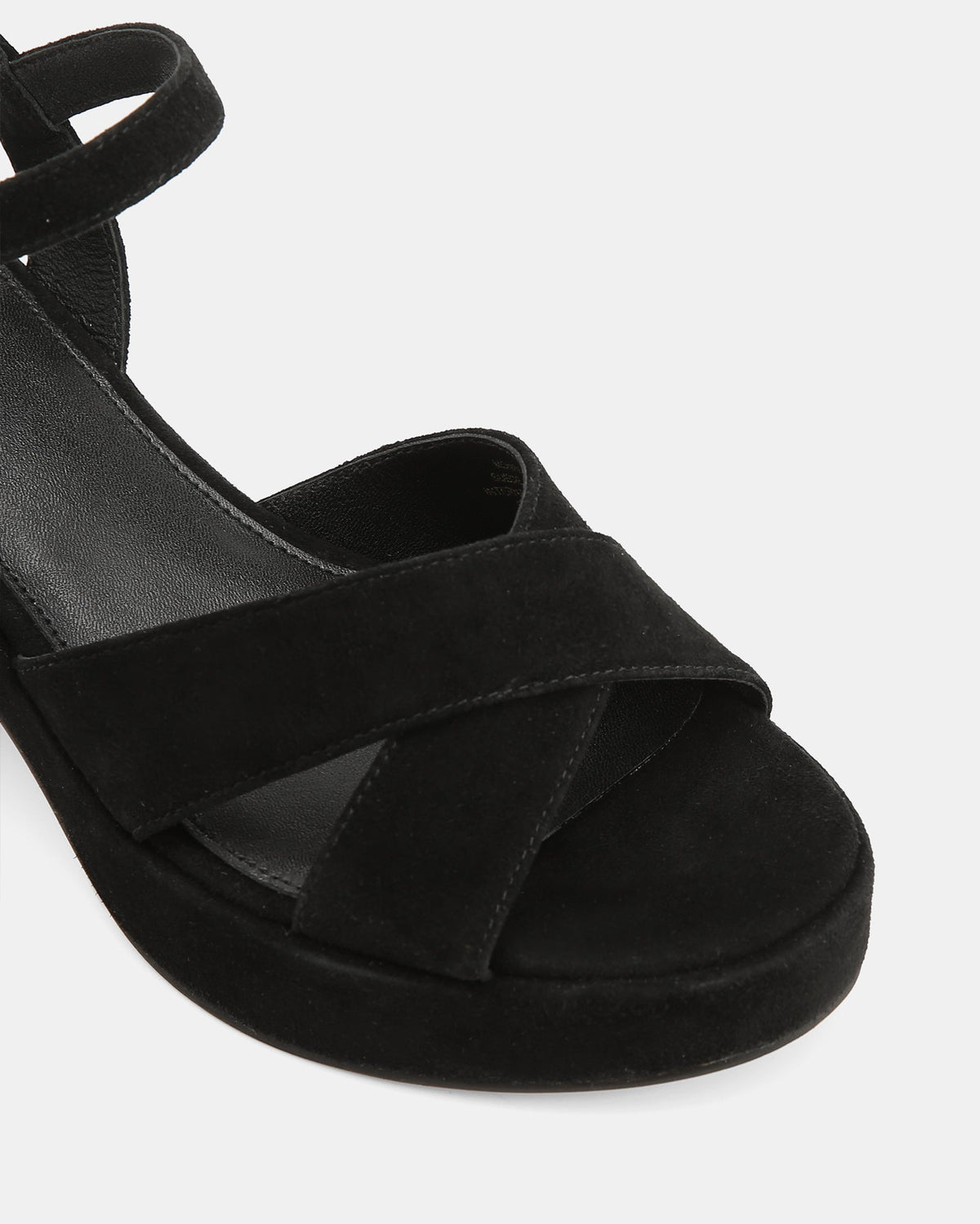 Monroe Mid Heels Black Suede