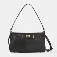 Maxy Shoulder Bag Black Leather