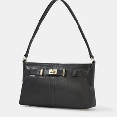 Maxy Shoulder Bag Black Leather