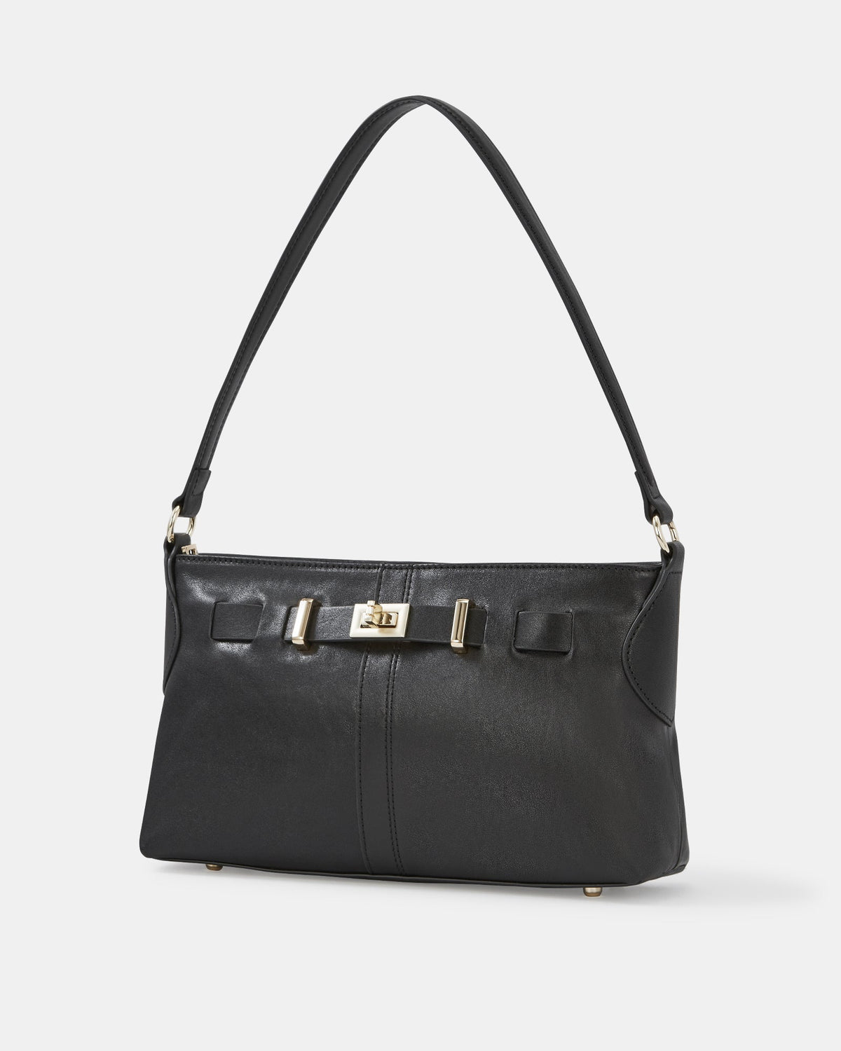 Maxy Shoulder Bag Black Leather