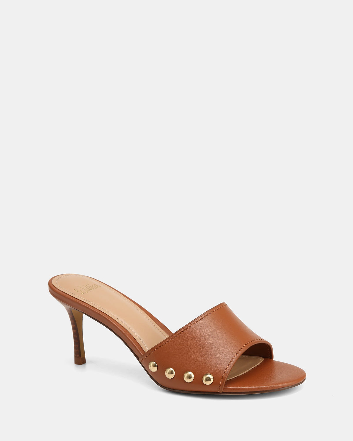 Olsen Mid Sandals Chestnut Leather