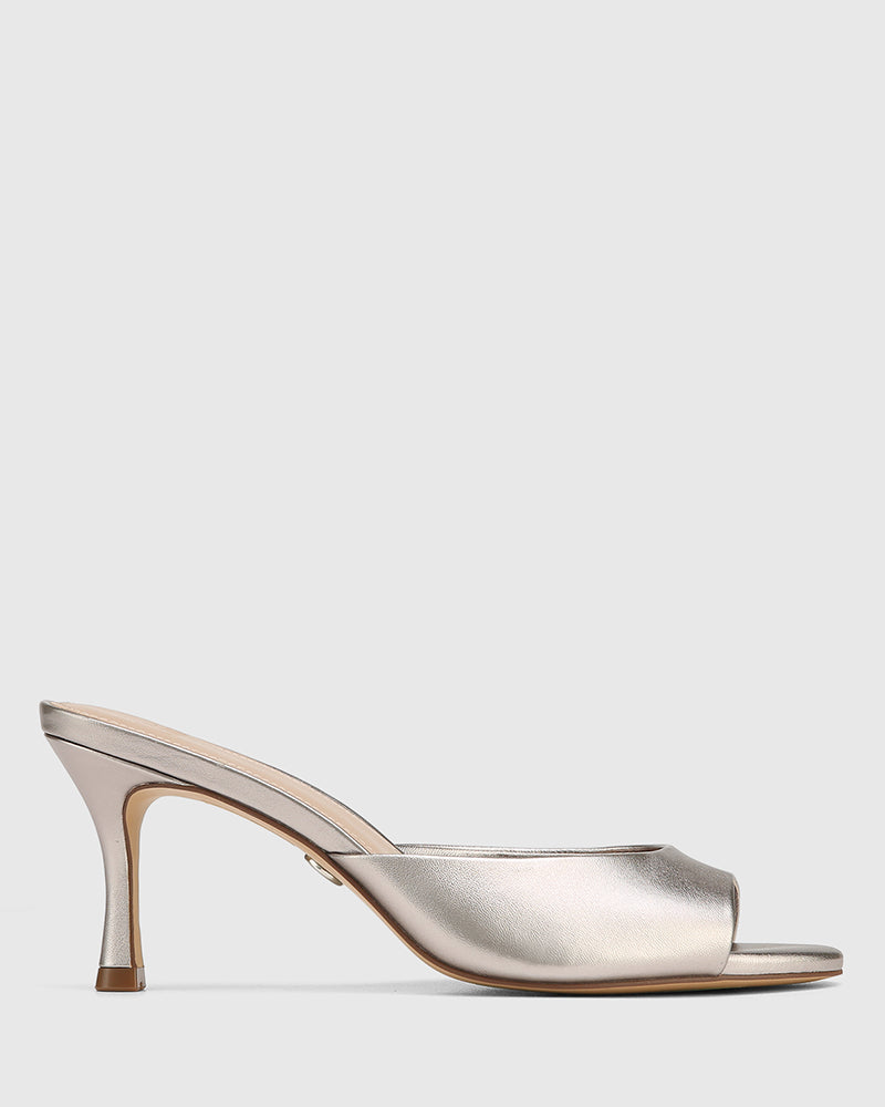 Oshea Pewter Metallic Leather