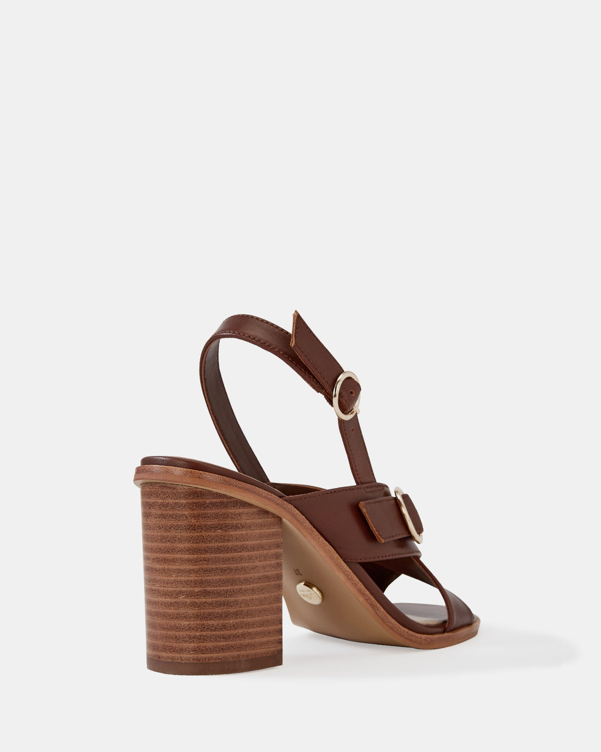 Paola Mid Sandals Syrup Leather