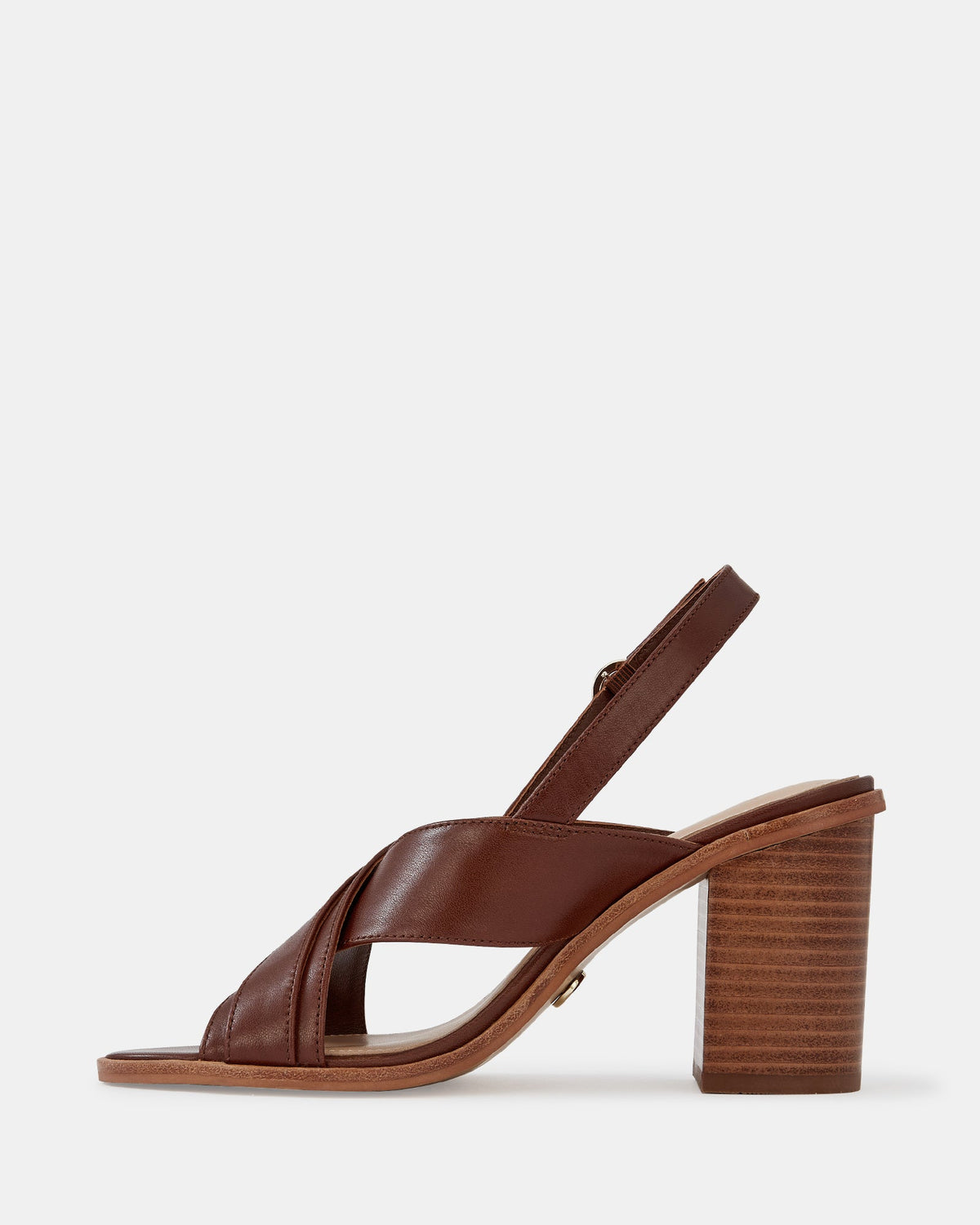Paola Mid Sandals Syrup Leather