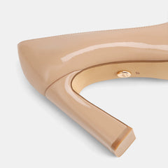Perley High Heels Nude Patent Leather