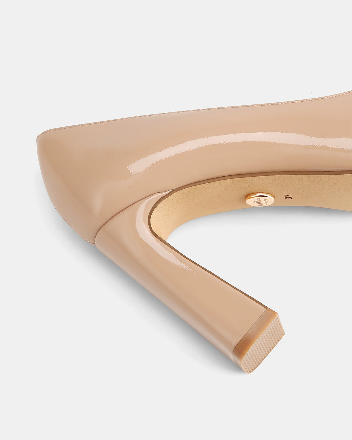 Perley High Heels Nude Patent Leather