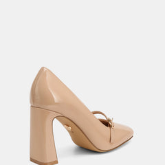 Perley High Heels Nude Patent Leather