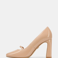 Perley High Heels Nude Patent Leather
