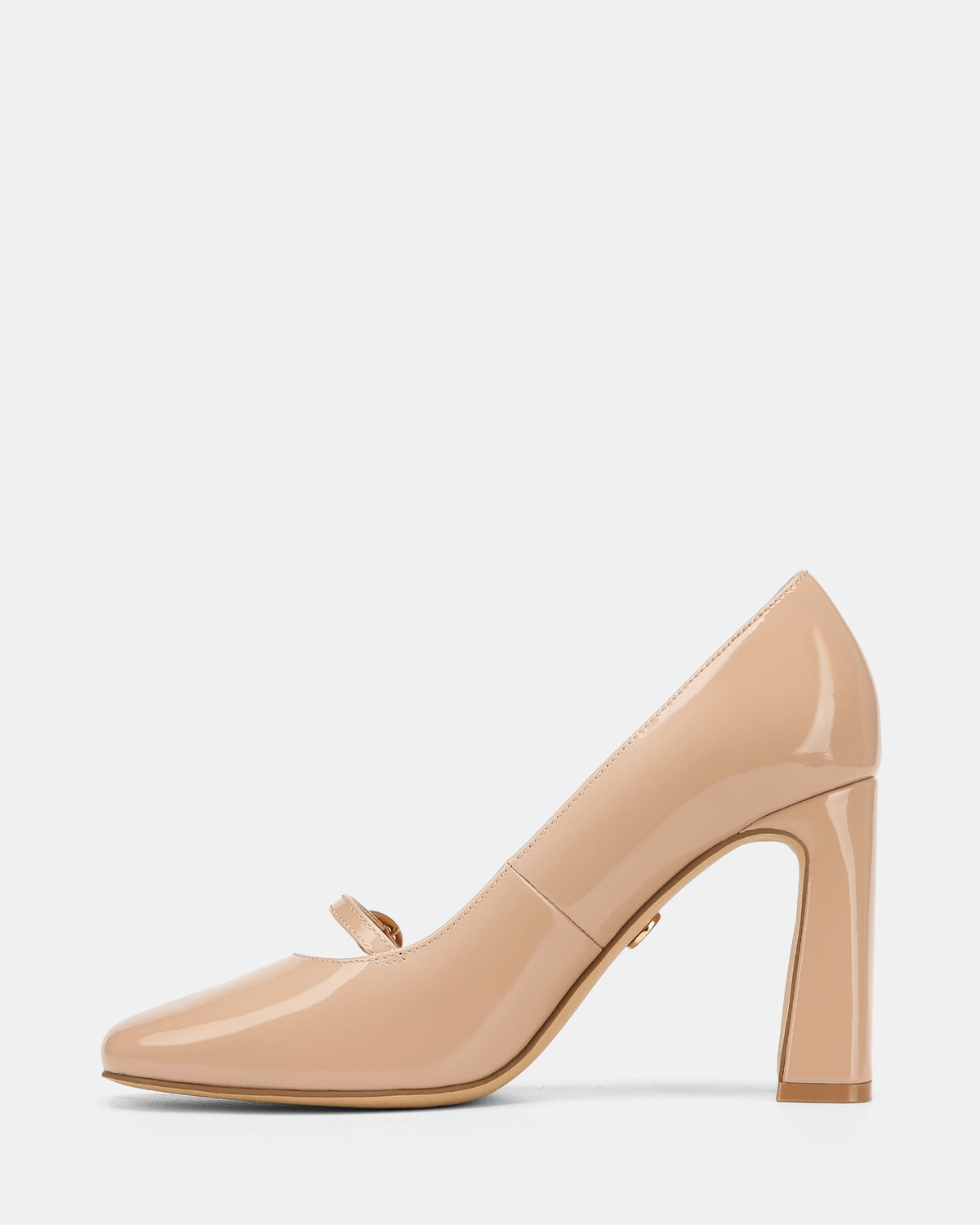 Perley High Heels Nude Patent Leather