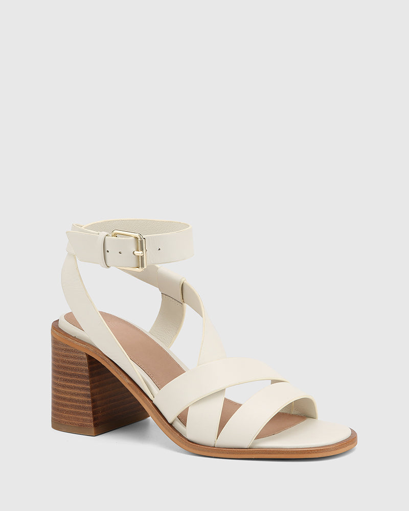Prague Off White Leather