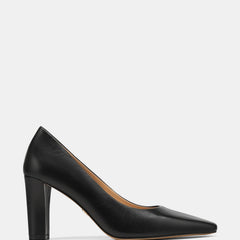 Shilo High Heel Black Leather
