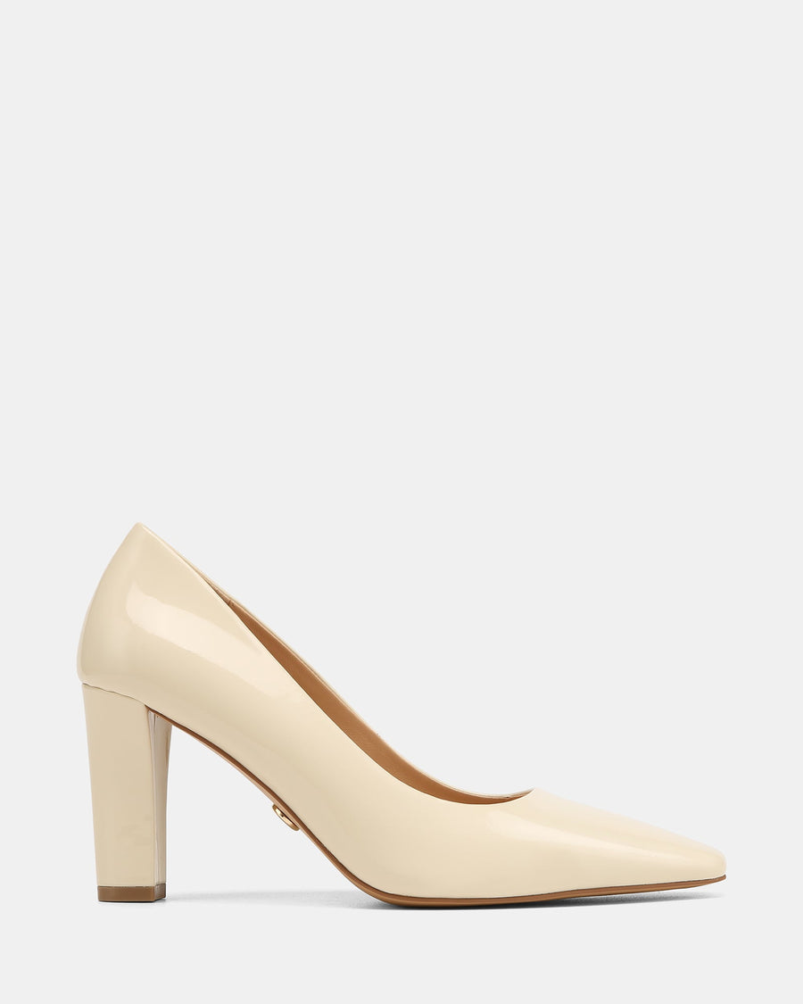 Shilo High Heel Vintage Ivory Patent
