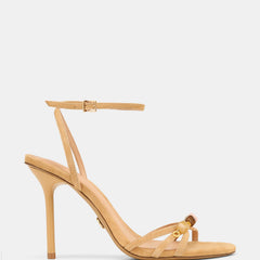 Sloane High Sandals Tan Suede