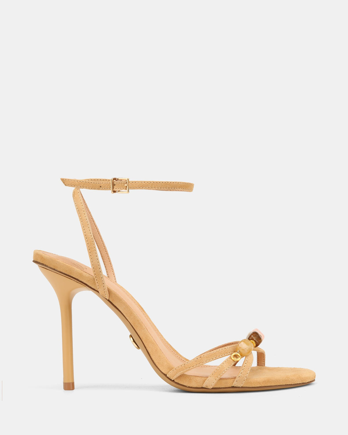 Sloane High Sandals Tan Suede