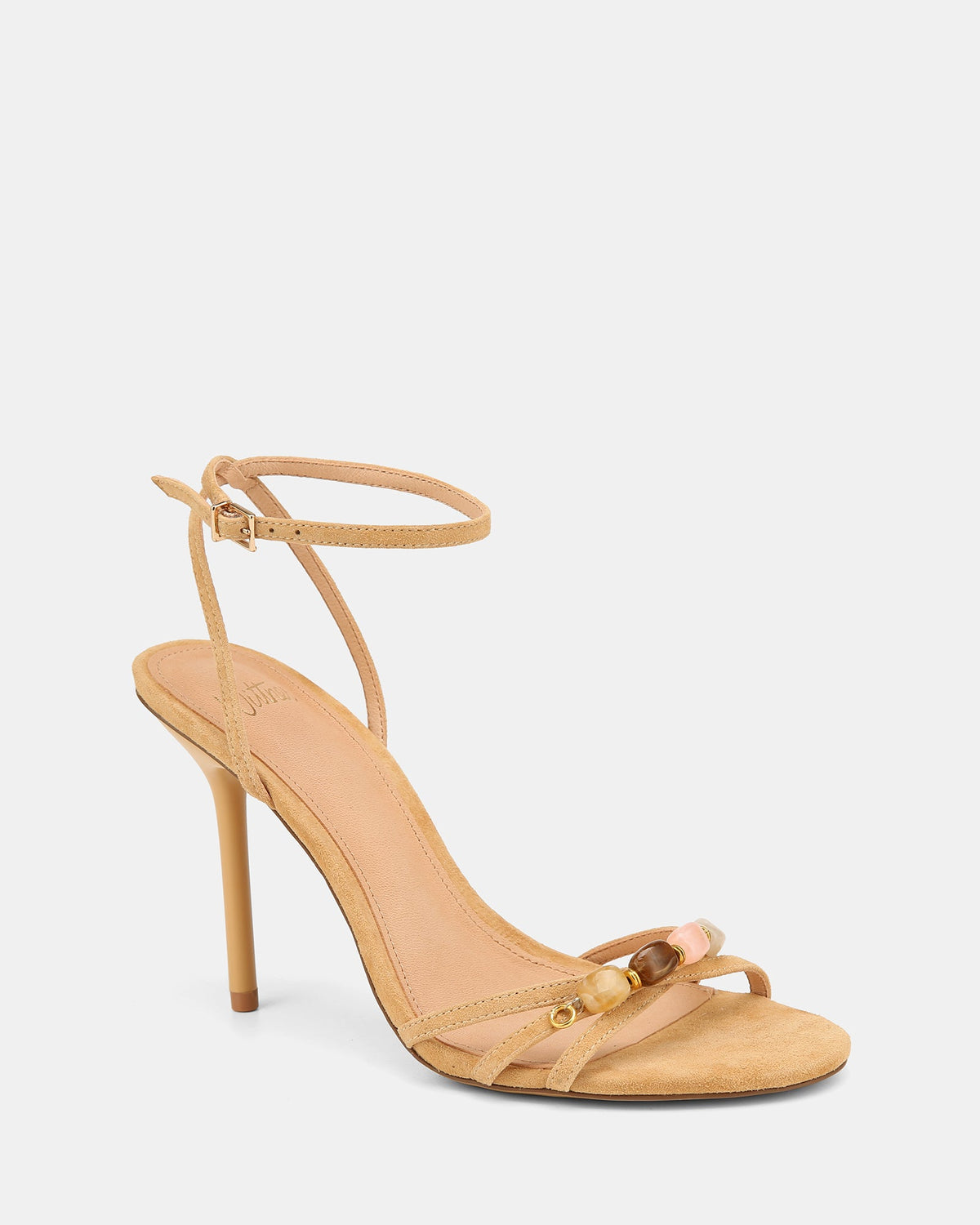 Sloane High Sandals Tan Suede
