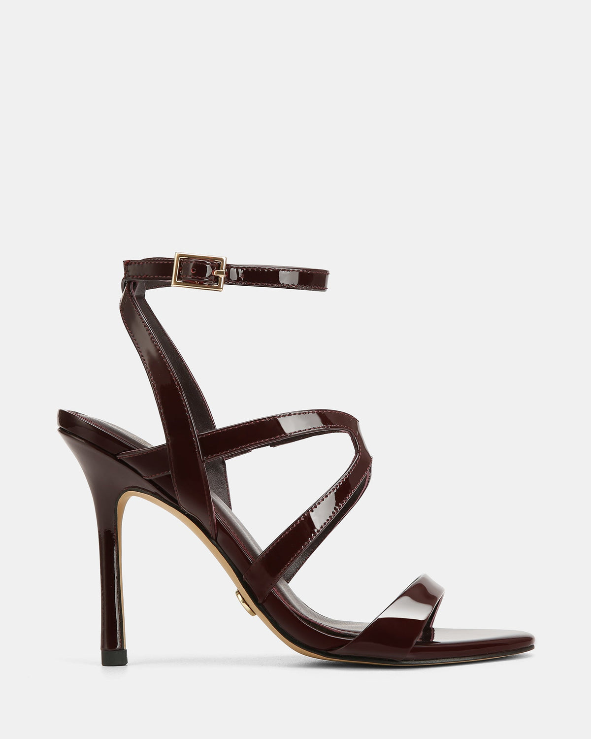 Uma High Sandals Raisin Patent