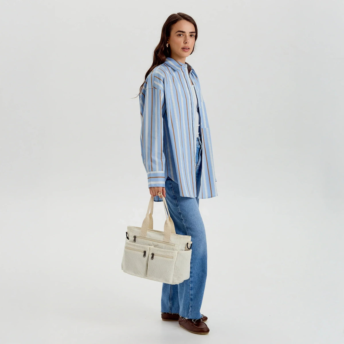 Harper Corduroy Crossbody Bag