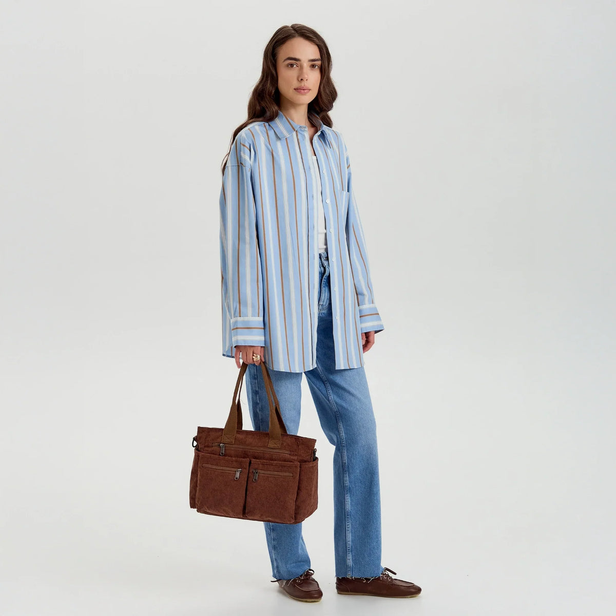 Harper Corduroy Crossbody Bag