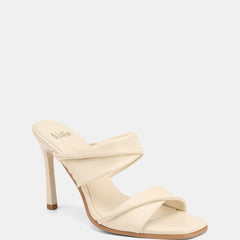 Xia High Sandals Vintage Ivory Leather