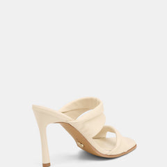 Xia High Sandals Vintage Ivory Leather