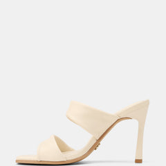 Xia High Sandals Vintage Ivory Leather
