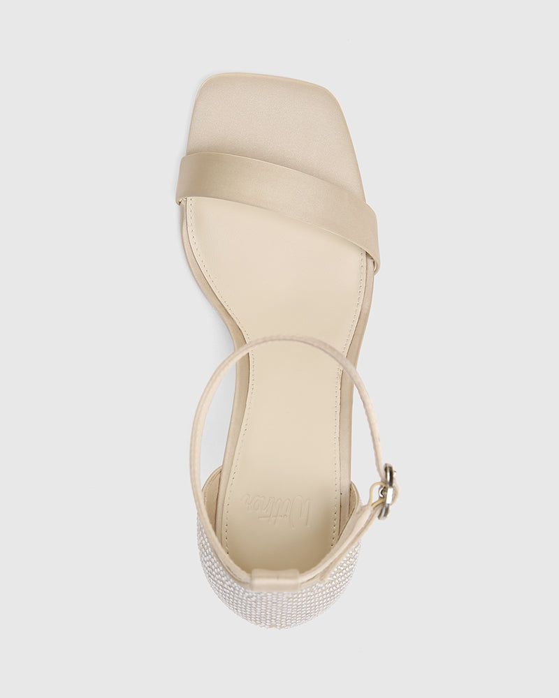 Yessica Champagne Recycled Satin