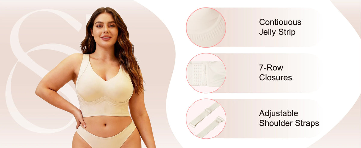 Sienna bra support features