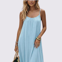 Isla Open-Back Maxi Dress