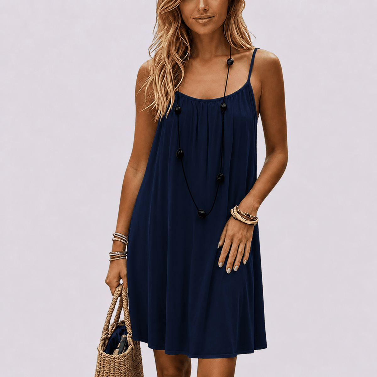 Isla Open-Back Maxi Dress