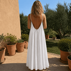 Isla Open-Back Maxi Dress