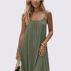 Isla Open-Back Maxi Dress