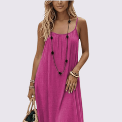 Isla Open-Back Maxi Dress