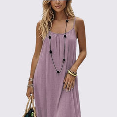 Isla Open-Back Maxi Dress